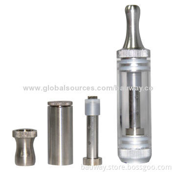 Clear Glass Tube Clearomizers with Herb/Waxy/E-liquid for eGo Series Batteries, CloudTank